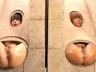 Helpless Asian Slut Gets Her Anal Hole Fingered Fucked And